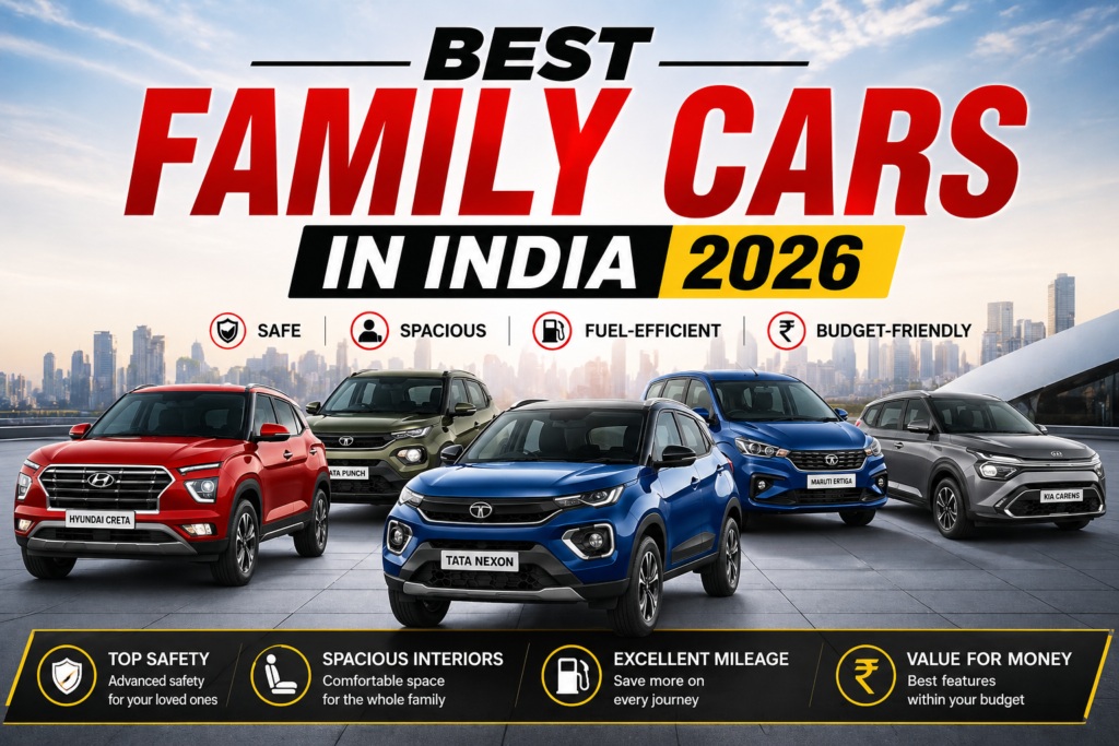 Best Family Cars in India 2026